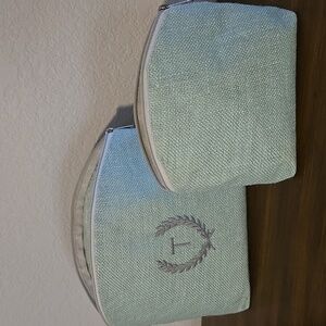 Mint Green Cosmetic Bags Set